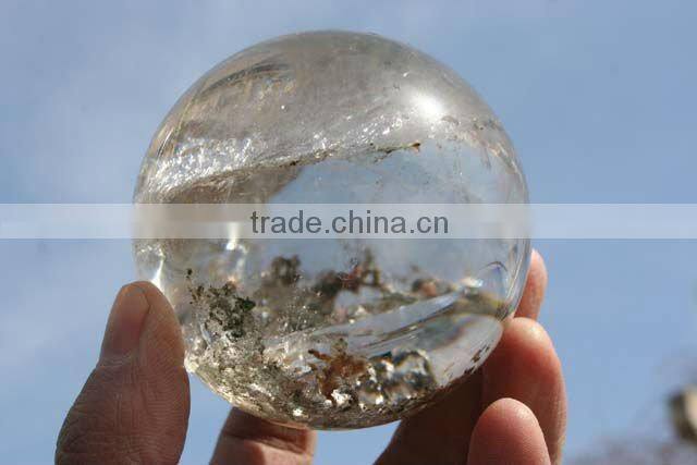 Clear Phantom Quartz crystal ball Language Option French