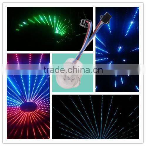 DC12V 26mm Led pixel light with 3 leds RGB ucs1903 pixel light