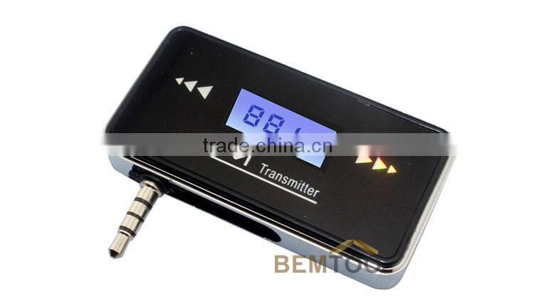 CAR WIRELESS MP3 FM RADIO TRANSMITTER HANDS FREE FOR MOBILE IPAD