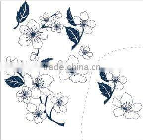 peach blossom tatoo sticker
