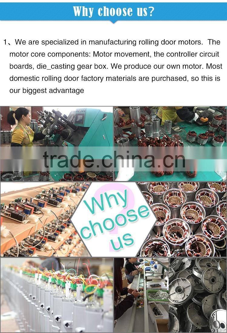 2016 wholesale New Industrial chain shutter motor Type Copper DC Motor