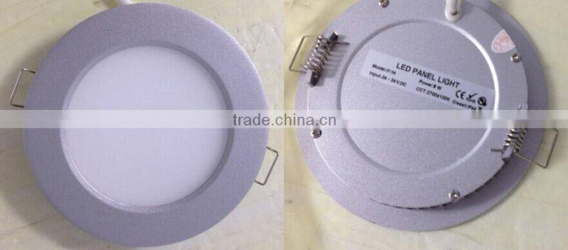 High Quality Die-casting Shaped AL Frame Super Energy Saving Ceiling Lighting 6 Inch Round LED Panel 12W