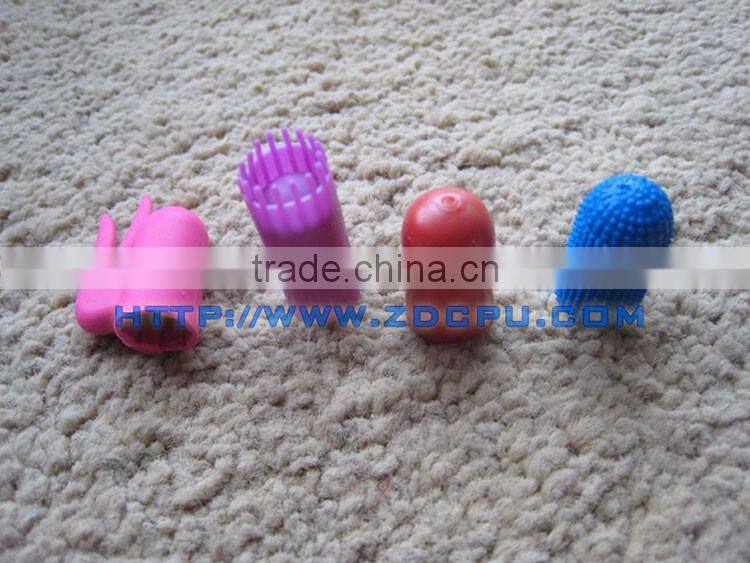 Custom durable nylon white plastic hole plugs