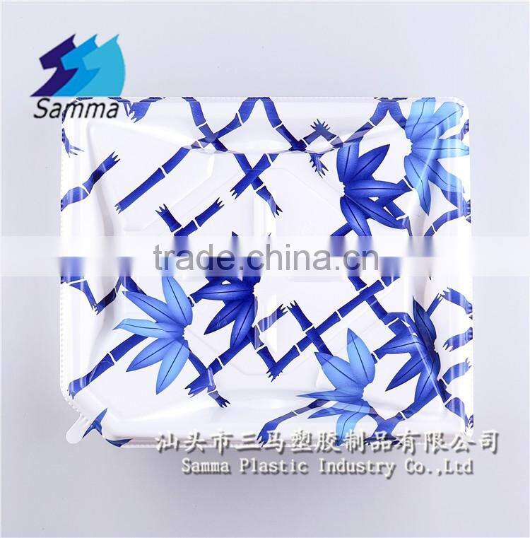 KW-0014ZY-B Professional manufacture Takeout Sushi Tray