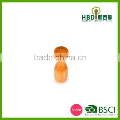 Kitchen wooden manual black pepper grinder set promotional