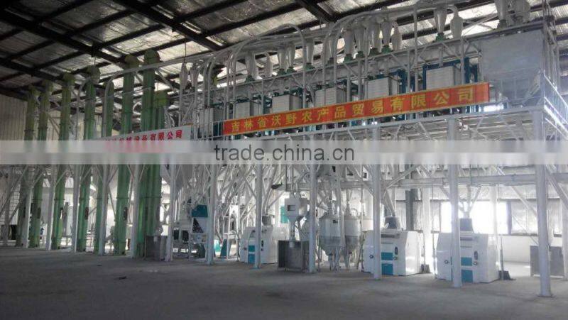 Maize flour milling machine stainless steel