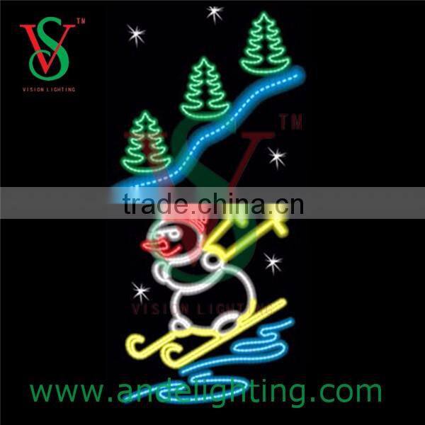 LED 2D Cross Street Light Long Light christmas outdoor cross lights