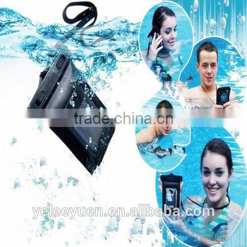 Manufacturer wholesale price cartoon PVC waterproof bag for smart phone mobile phone waterproof set jacket