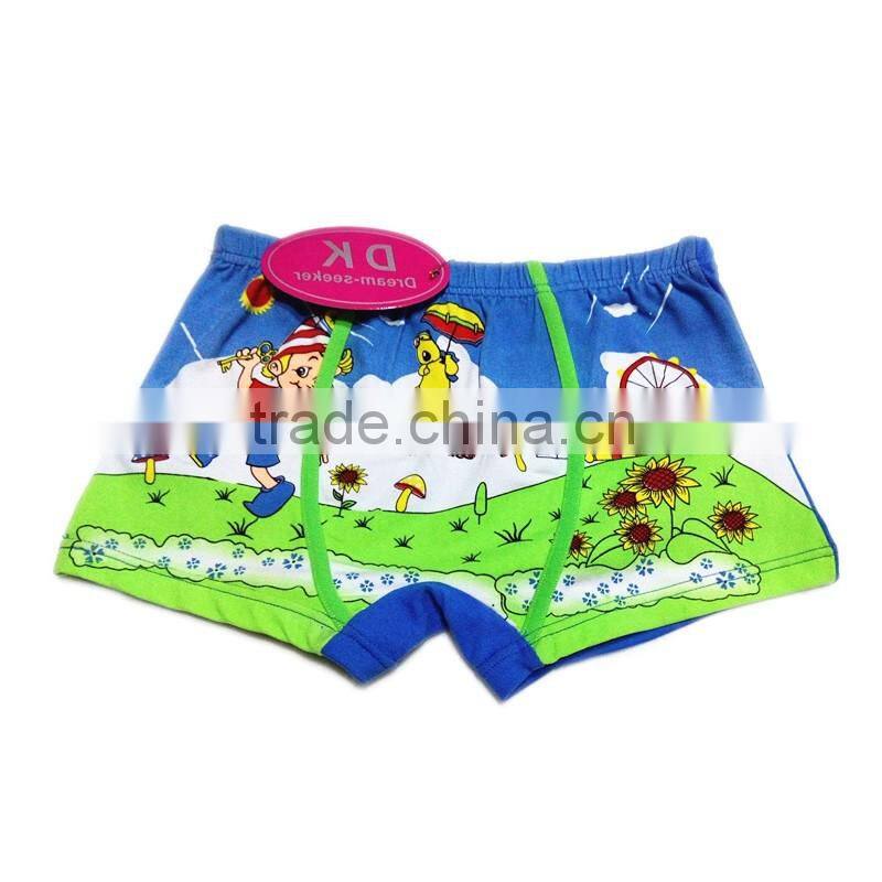 Custom Nice Classic 95%modal Kids Underpants knitted Lovely Children Underwear
