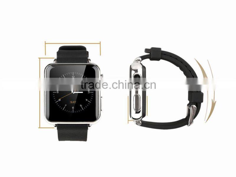 2016 vogue 1.3MP camera hot selling smart watch bluetooth watch phone for IOS Android