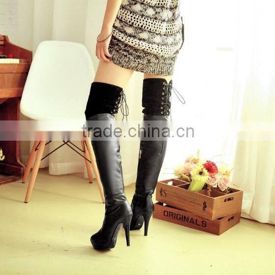fashion high heel shoes boots guangzhou CP6409