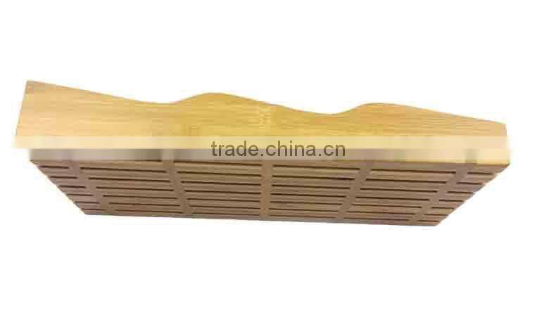 BH013 7 Slots Flatting Bamboo Knife Block Sets to Storaging Knives