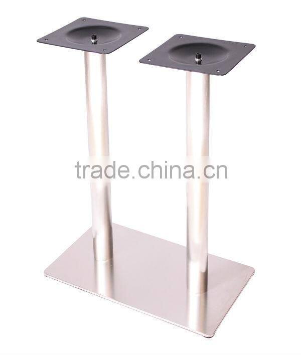 Stainless Steel Square Metal Table Base