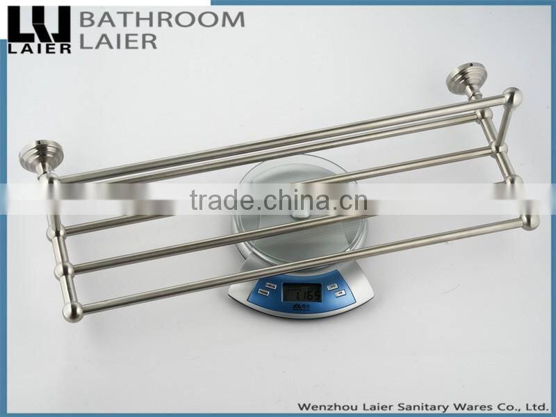 15120 america morden style stainless steel 304 brush nickel bathroom accessory towel rack