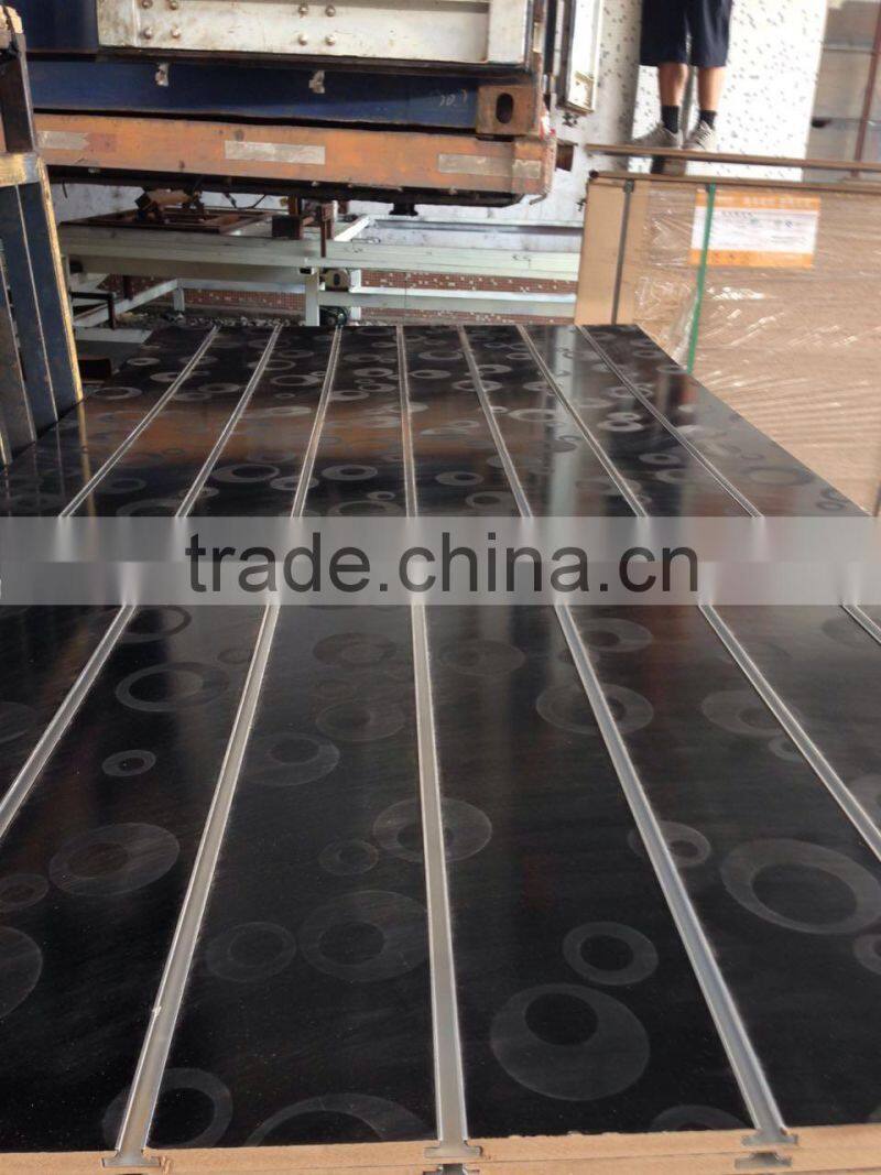 11 groove high glossy Slatwall for construction