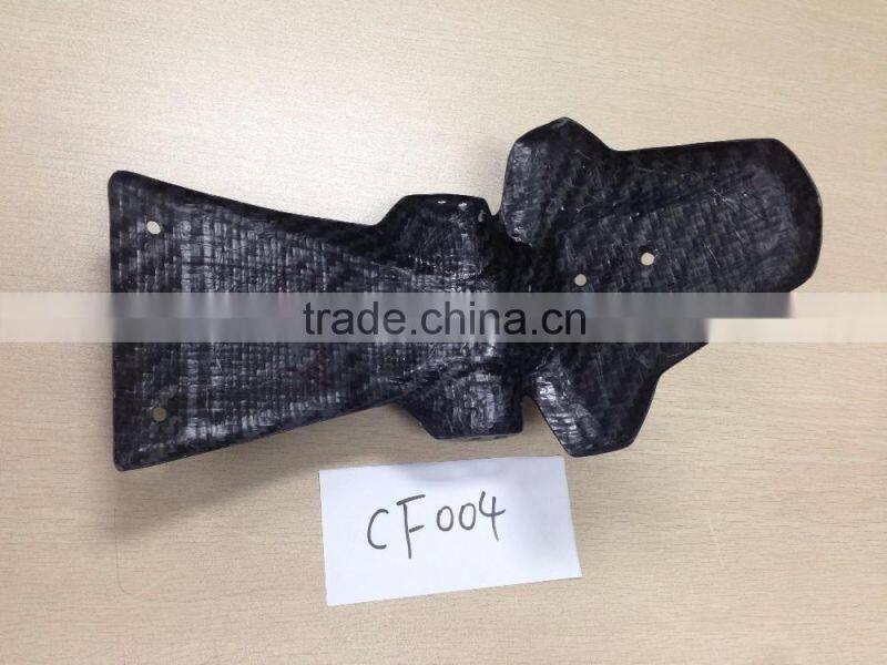 Prepreg Full Carbon Fiber motorcycle parts License Plate Frame (Autoclave process)