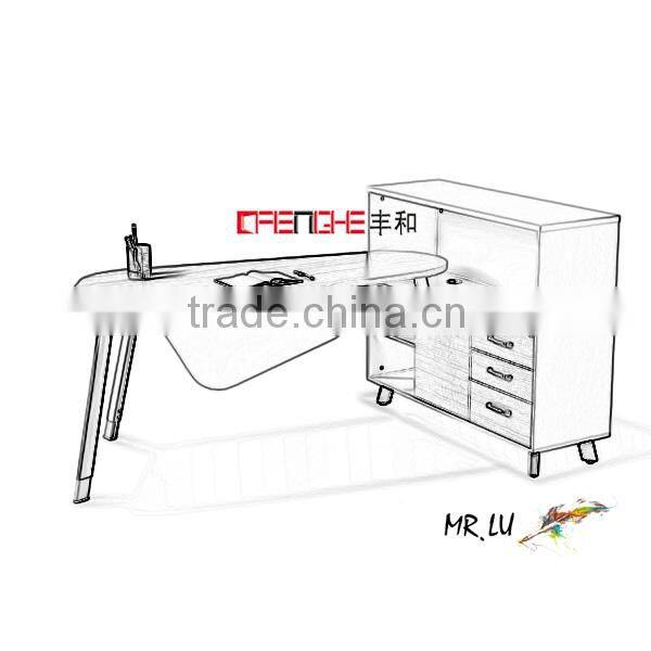 Modern manager desk high end office furniture home office desks