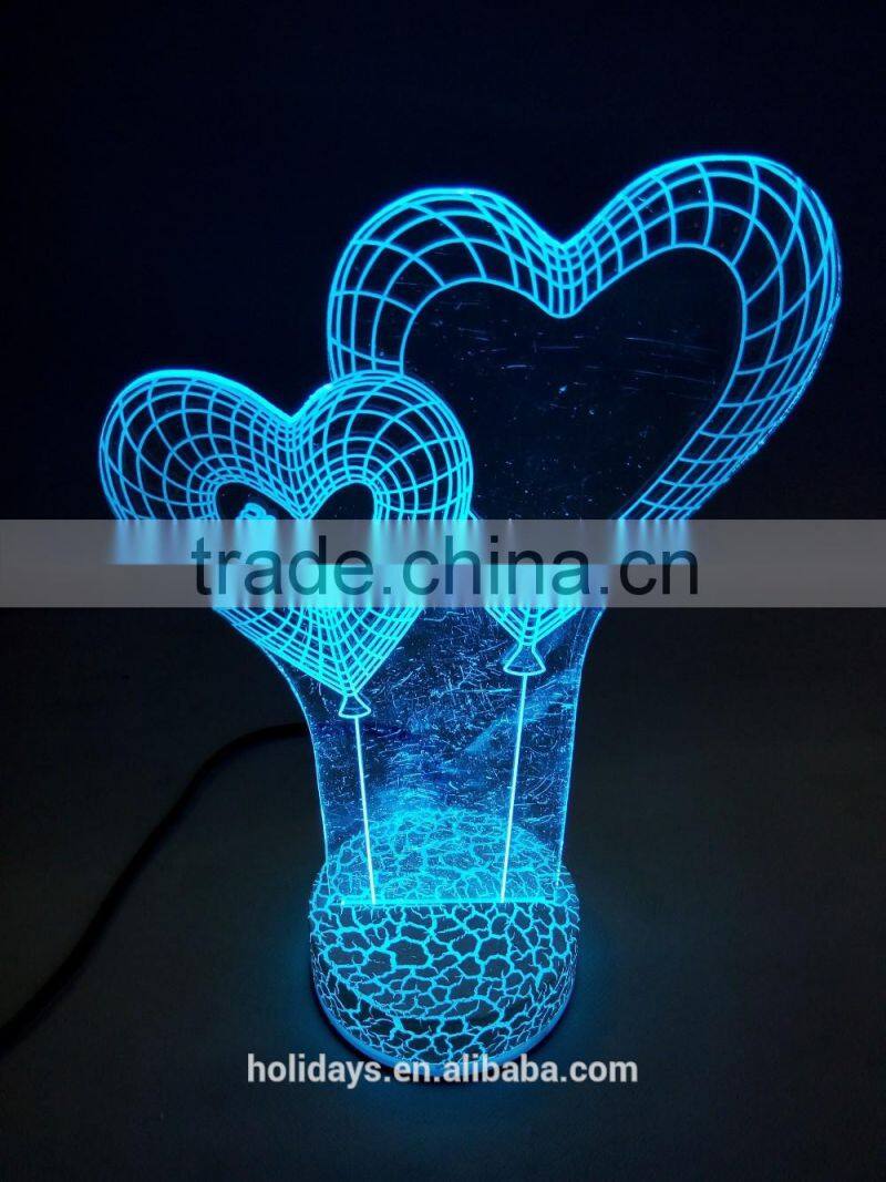 JM-3D04 Yiwu Jiumei 3D Led night light Projector
