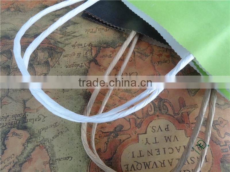 Kraft paper shopping bag, paper bag for shopping