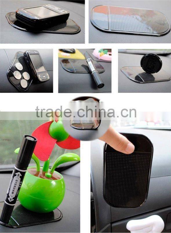 Magic Anti slip Car Pad Mat Non slip Dashboard Phone Sticky Pad Holder Clear