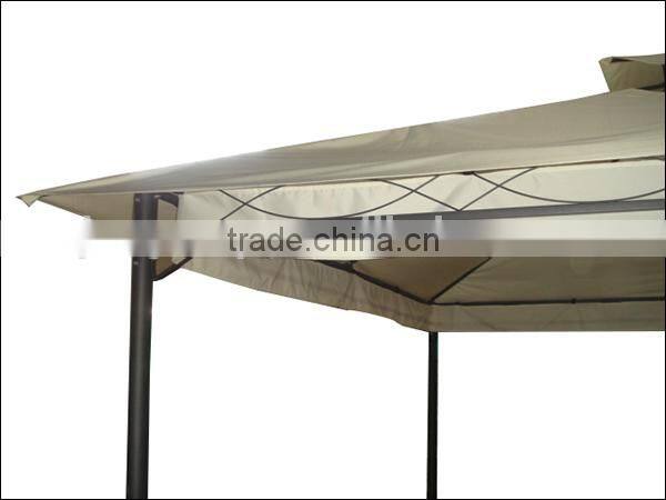 Elegant design garden gazebo with uv resistance cover