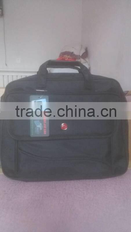 Wholesale cheap polyester zippered promotional conference document bag