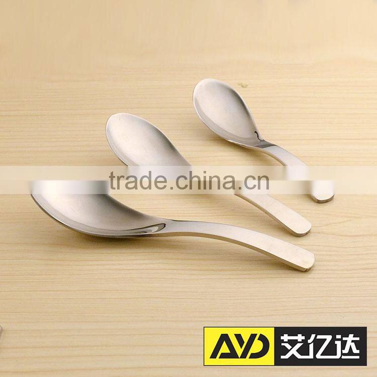 Silver Cutlery!304 stainless steel flatware for hotel or catering