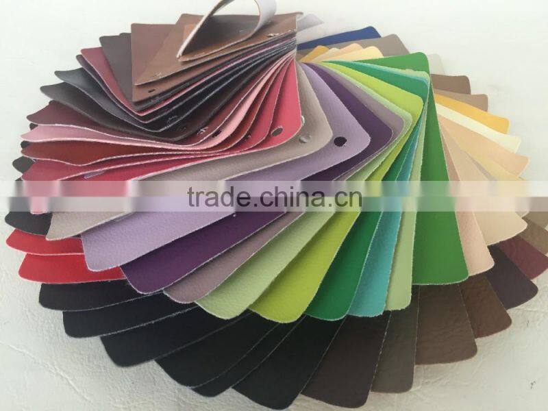 PU Leather factory Modern italian anti-abrasion faux microfiber leather horse leather for sofa car seat cover