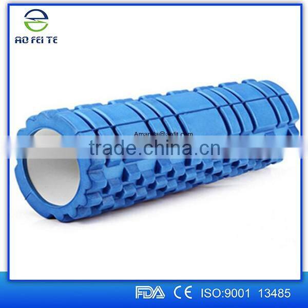 2016 best selling products Fitness Yoga Foam Roller ,EVA Hollow Massage Grid Yoga Foam Roller,Hollow Exercise Yoga Foam Roller