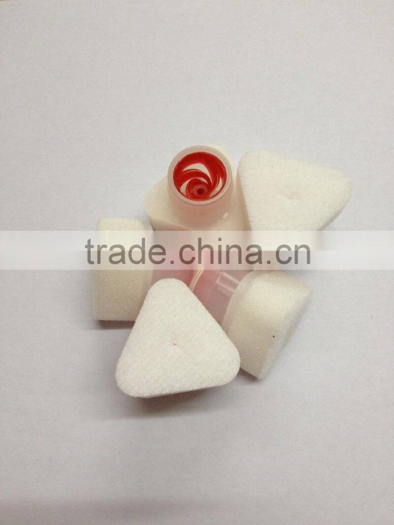 triangle shoe polish applicator sponge PA-002