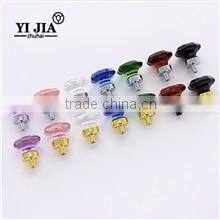 contemporary ball style brass glass knobs and pulls