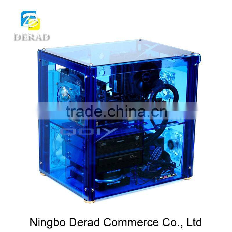 PC-C004 Desktop Computer Case Acrylic Computer Gaming Case
