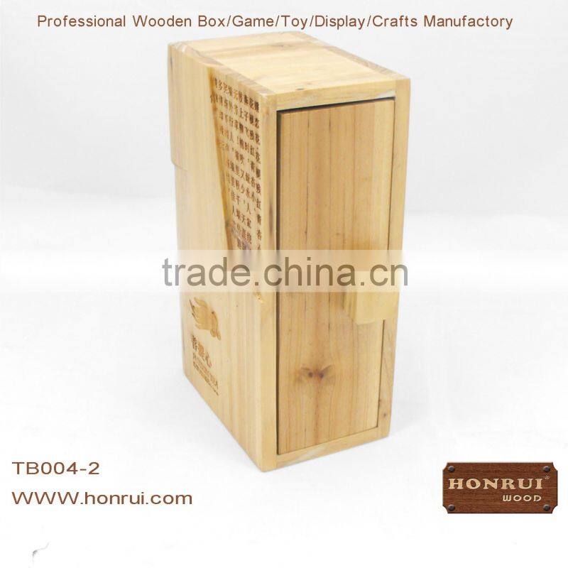 wood box for wine,wine wood box