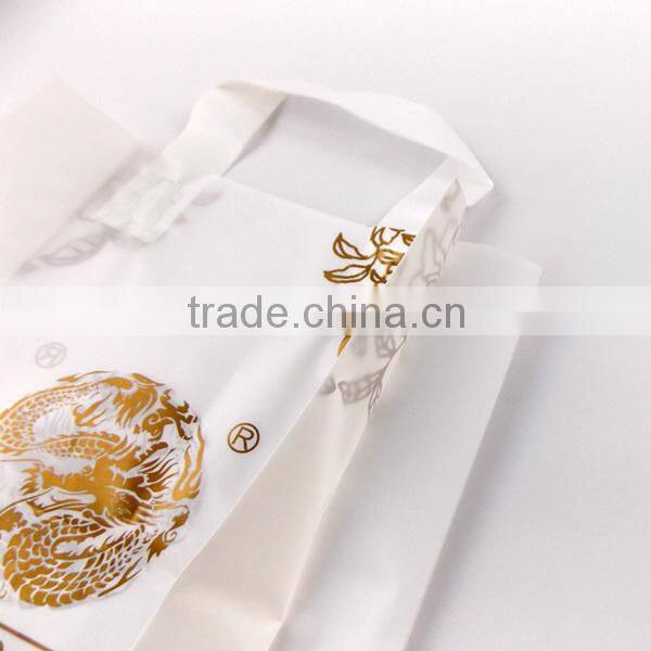 2016 customized printing side gusset PO plastic bag made in Guangzhou