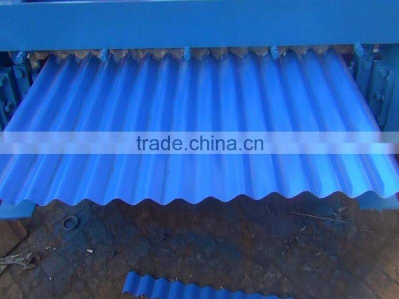 DIXIN 1050/1064 sheet roll forming machine/roof wall panel sheet making machine