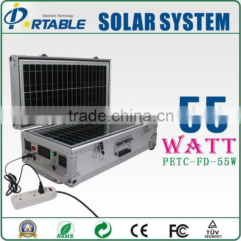 20w Solar home system for lighting, Fan,TV etc/portable solar home system/solar generator