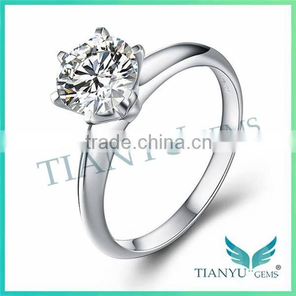 New Style Wedding Ring 925 Sterling Sliver Lady's Engagement Ring