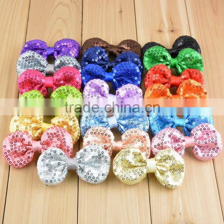 Sequins tie headband hair accessories, bowknot, whimsy exaggerated big bow tie