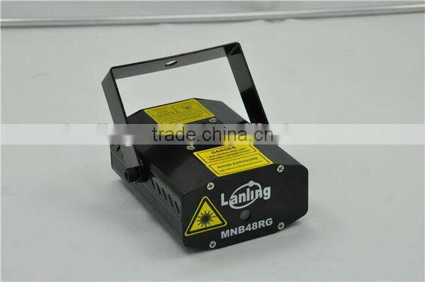 Beautiful Mini stage Christmas party light 4 Gobos RG