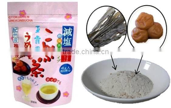 "Low salt Ume-Konbucha" 50g unique all-purpose condiment for healthy Japanese food