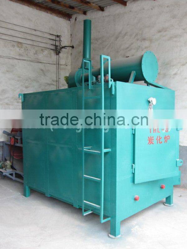 Carbonization Chamber for Oak Wood Carbonizing