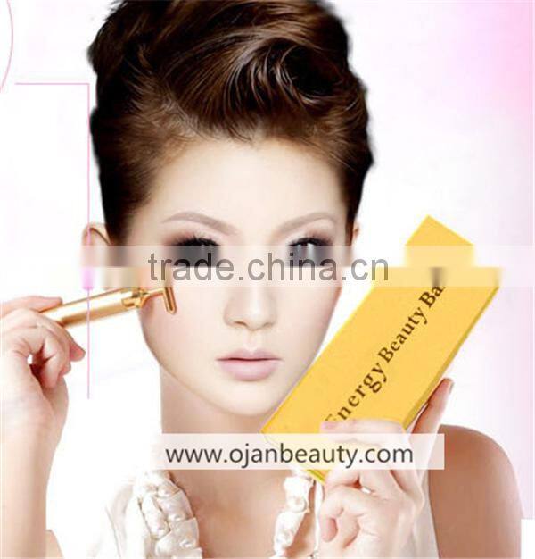 T-shape 24k gold beauty bar for beauty care