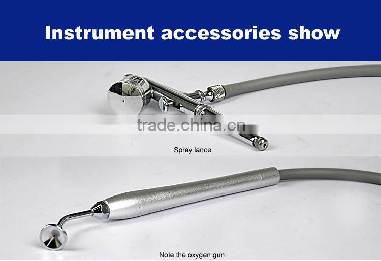 Top quality!hyperbaric oxygen bar equipment , Water oxygen jet peel skin rejuvenation machine RL-E01/oxygen jet facial machine