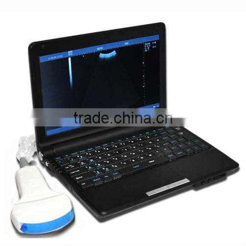 CE, ISO 13485 approved black color diagnostic digital ultrasound scanner for animal