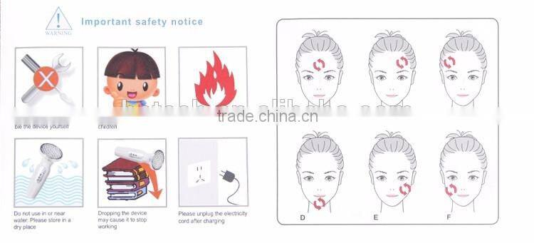 Color Photon Ultrasonic Firming Massage Pull Skin Facial Spa Instrument