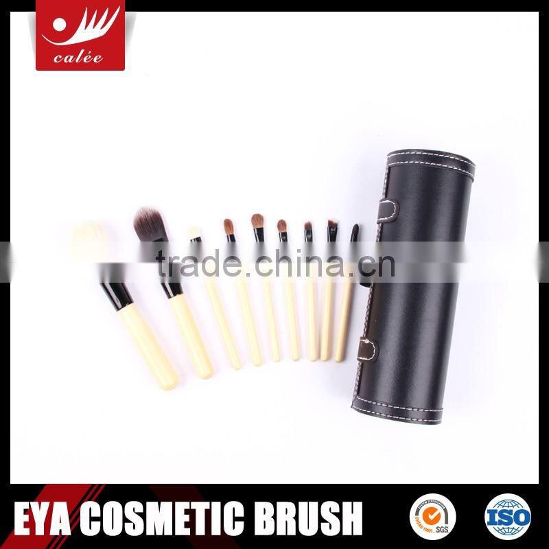 9pcs economy pack makeup brush goat hair