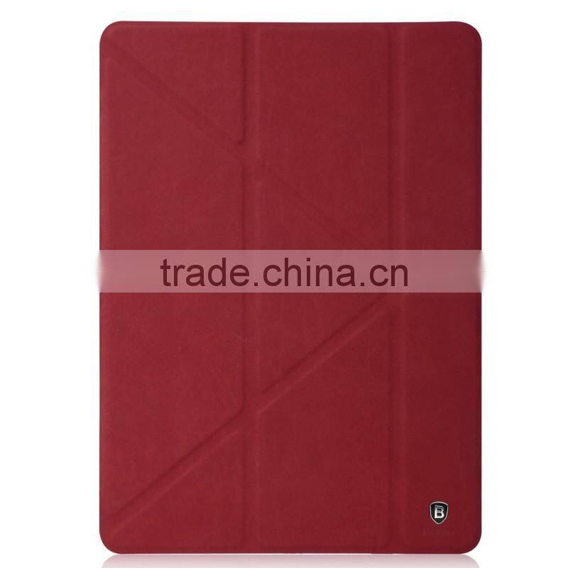 2016 Original Baseus Terse Series Stand Intelligent Flip PU+PC Leather Case for ipad pro smart Case 9.7inch