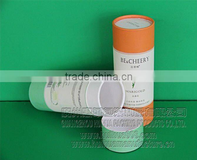 Custom full color printing carton tube box