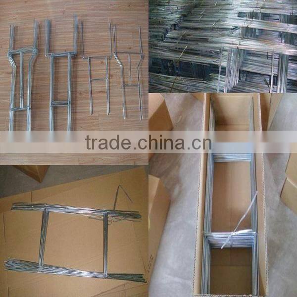 outdoor advertising coroplast sign wit H metal stake