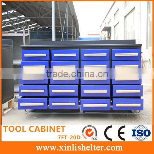 Blue Stainless Steel Tool Box